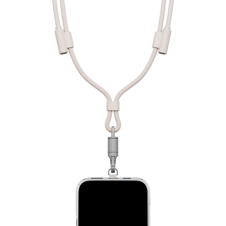 ENERGEA LASSO LANYARD C-C CABLE 480MBPS, 240W WITH LANYARD CARD 1.5M