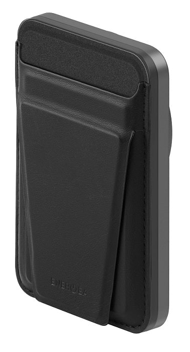 ENERGEA MAGWALLET CARD 5K، 5000MAH MAGPAC PLUS POWER BANK مع بطاقة MAGWALET - GUN/BLK