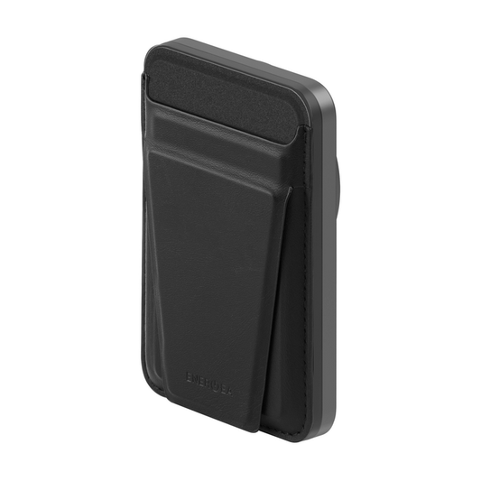 ENERGEA MAGWALLET CARD 5K, 5000MAH MAGPAC PLUS POWER BANK WITH MAGWALLET CARD - GUN/BLK
