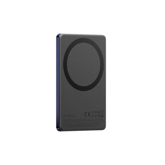 ENERGEA ALUPAC MINI,  5000MAH MINI ALUMINIUM MAGSAFE COMPATIBLE POWER BANK - INDIGO BLUE