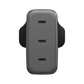 ENERGEA AMPCHARGE GAN100, 3C PD/PPS/SCP/QC3.0/AFC/FCP/ WALL CHARGER,100W (UK) - GUNMETAL