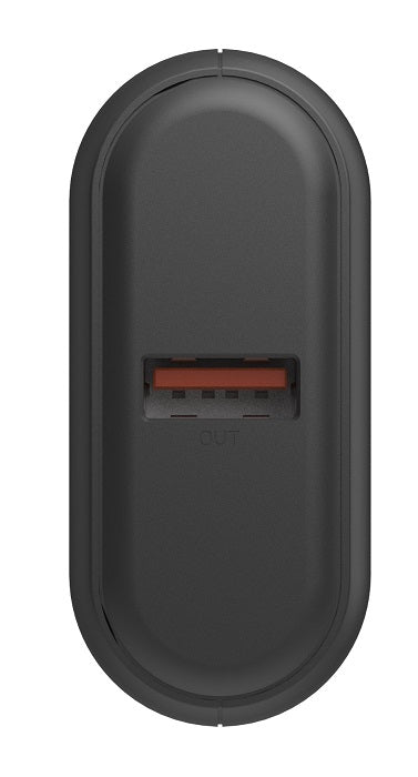 ENERGEA COMPAC MINI 3 WITH DISPLAY PD3.0/USB/USB3.0/SCP/ POWERBANK, 10000MAH LI-ION - GUNMETAL BLACK