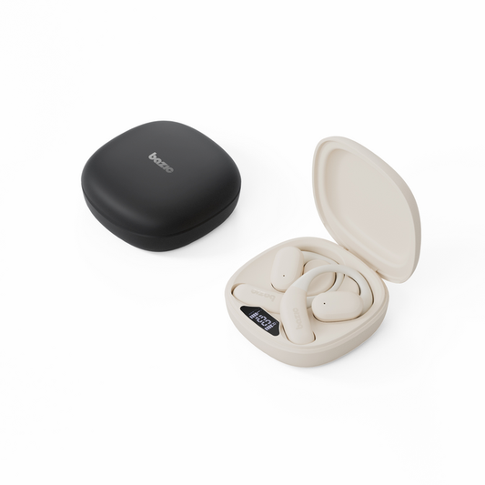 BAZIC GOSOUND JOLT OWS EARPHONES WITH BATTERY DISPLAY TYPE-C CASE