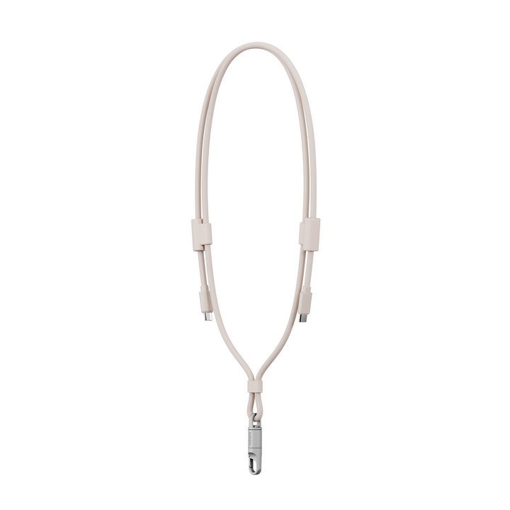 ENERGEA LASSO LANYARD C-C CABLE 480MBPS, 240W WITH LANYARD CARD 1.5M