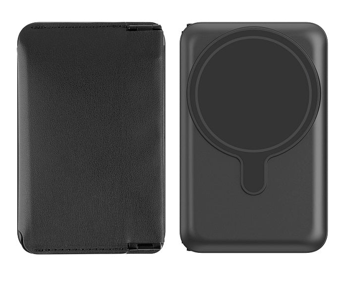 ENERGEA MAGWALLET CASH 10K, 10000MAH MAGPAC PLUS POWER BANK WITH MAGWALLET CASH - GUN/BLK