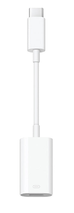 BAZIC GOCHARGE, C-LIGHTNING ADAPTER FOR POWER AND DATA TRANSFER. SUPPORTS CARPLAY - WHITE