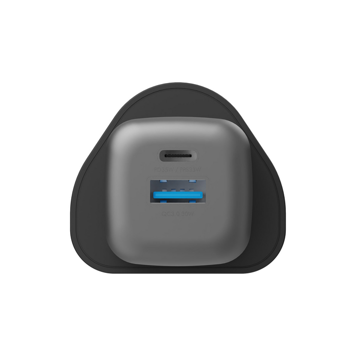 ENERGEA AMPCHARGE GAN35, 1C1A PD/PPS/QC3.0 WALL CHARGER,35W (UK)