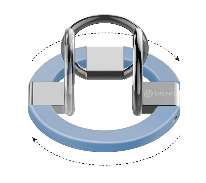 قبضة BAZIC GOMAG، قبضة هاتف مغناطيسية متوافقة مع MAGSAFE - أزرق