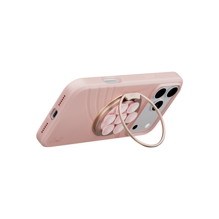 UNIQ COEHL LUNA MAGNETIC SUCTION KICKSTAND WITH MIRROR