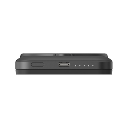 ENERGEA MAGWALLET CASH 5K, 5000MAH MAGPAC PLUS POWER BANK WITH MAGWALLET CASH - GUN/BLK