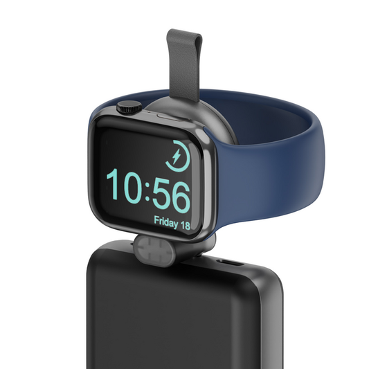 ENERGEA WATCHPOD 3, MADE FOR APPLE WATCH CERTIFIED USB-C FAST CHARGER - GUNMETAL