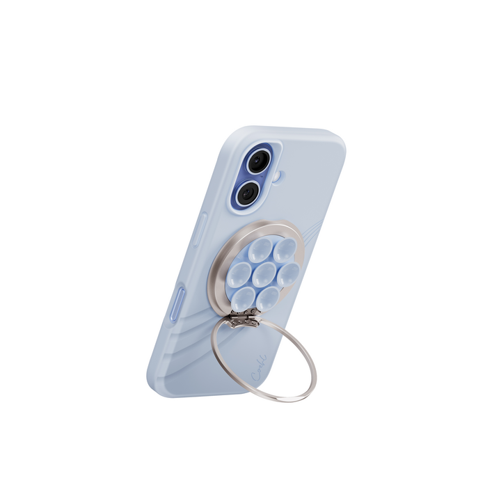 UNIQ COEHL LUNA MAGNETIC SUCTION KICKSTAND WITH MIRROR