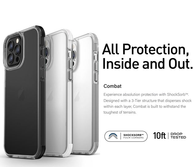 غطاء UNIQ HYBRID IPHONE 13 PRO COMBAT