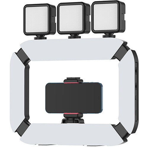 Ulanzi U200 Smartphone and Camera Cage with lighting
