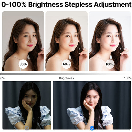 VIJIM K20 11'' Edge Lit Streaming Light 10W