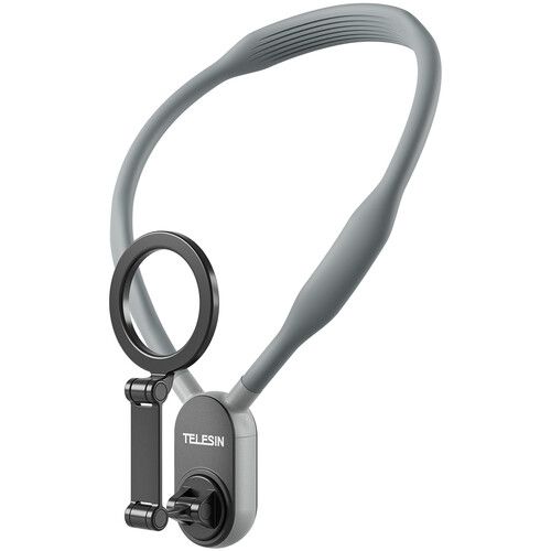 TELESIN MNM-001 SMARTPHONE MAGNETIC NECK HOLDER (GREY)