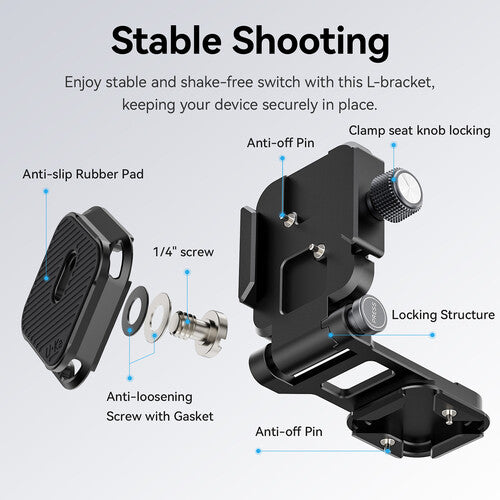 Ulanzi UKA08 Foldable Quick Release Kit  (NEW)