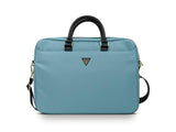 Guess Nylon Triangle Logo bag for a 16" laptop - blue