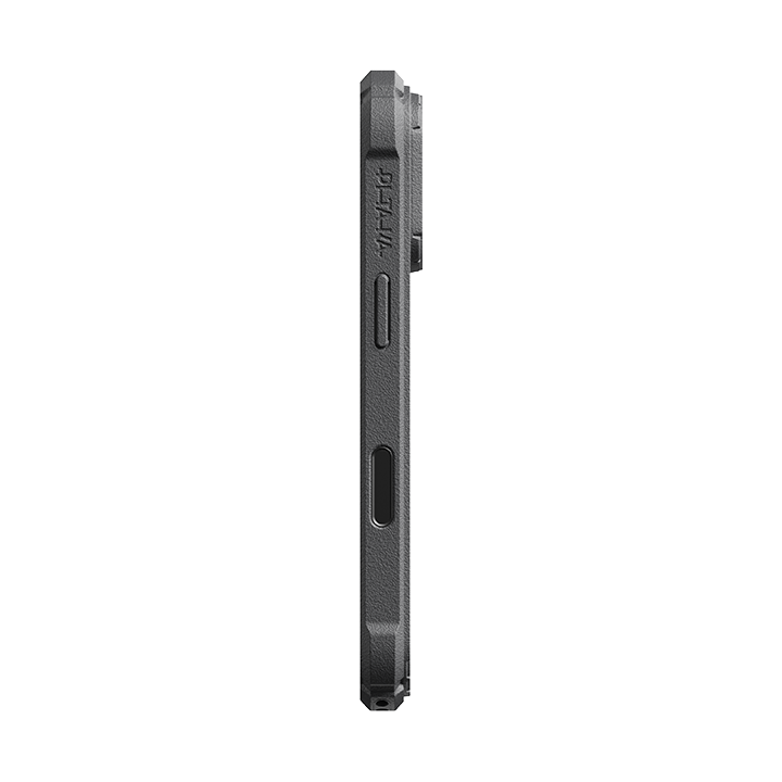 PIATAK Cairn Case for iPhone 18 Pro Classic-Black Grey(Twill)-01