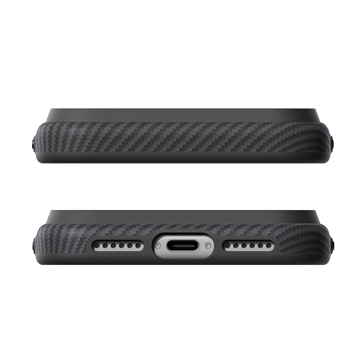 PITAKA Summa Case for iPhone 18 Pro Max Classic-Black Grey(Twill)-01