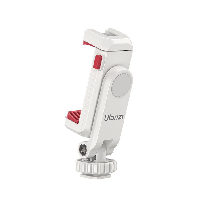 Ulanzi ST-06S Hot Shoe Phone Clamp White
