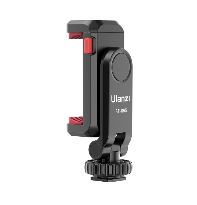 Ulanzi ST-06S Hot Shoe Phone Clamp Black