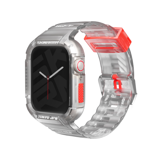 SKINARMA 2-IN-1 APPLE WATCH STRAP + CASE SAIDO 45 / 44 MM