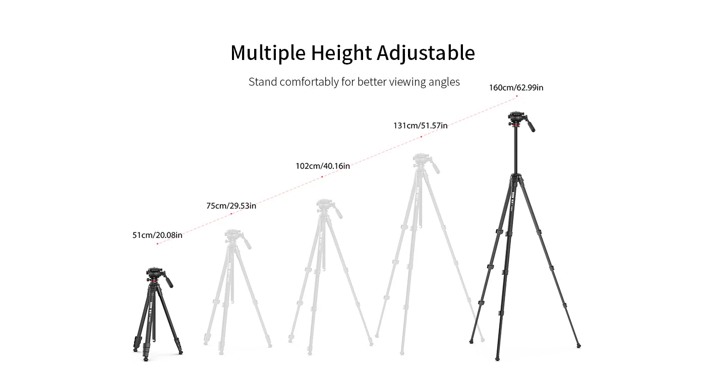 ULANZI OMBRA VIDEO TRAVEL TRIPOD BLACK