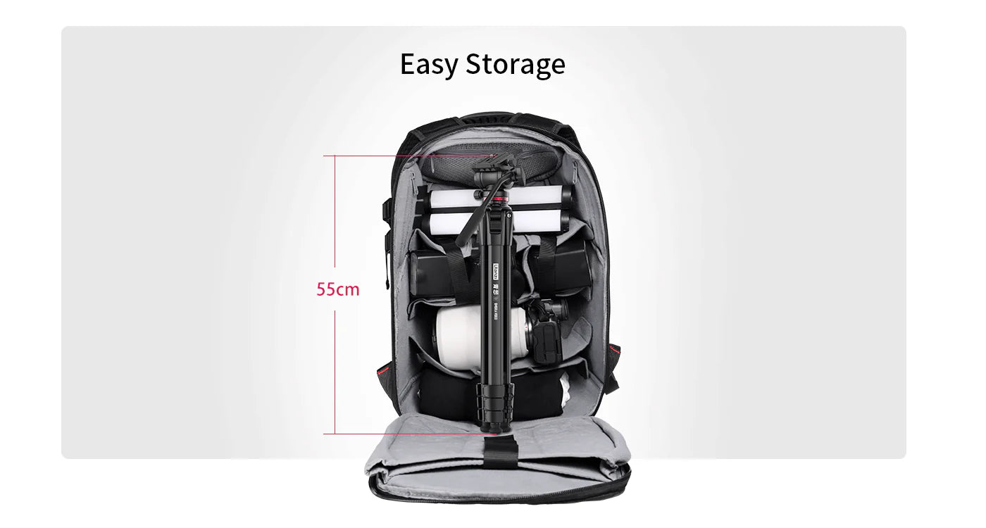 ULANZI OMBRA VIDEO TRAVEL TRIPOD BLACK