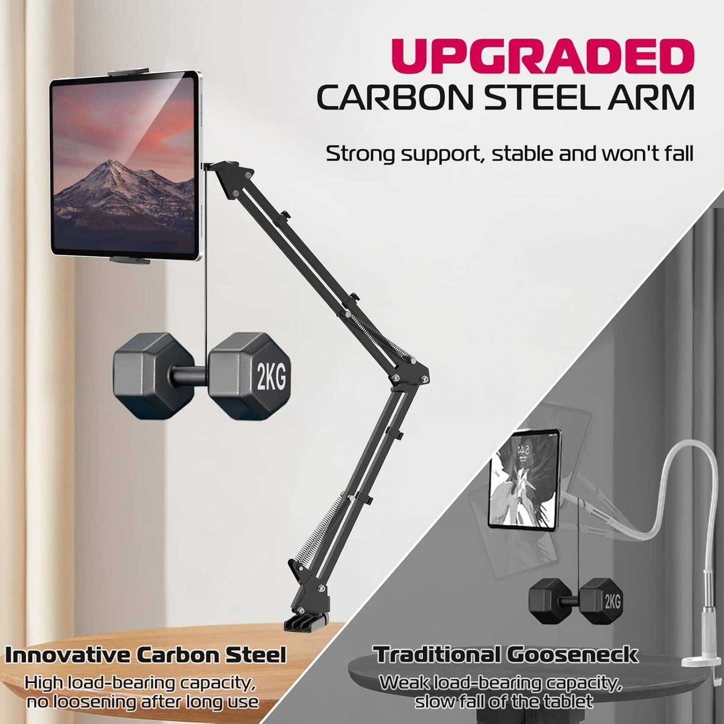 Ulanzi T2 Desk Stand for Microphone/ Phone/Tablet