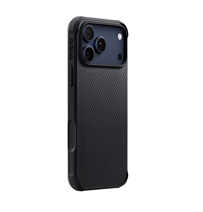 PITAKA MOMENT ARAMID PRO GUARD CASE FOR IPHONE 17 PRO ARAMID FIBER AEROSPACE -GRADE METRIA