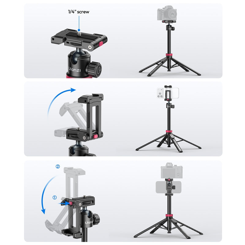 Ulanzi MT-44 B 2-in-1 Selfie Stick Tripod (1.49m)