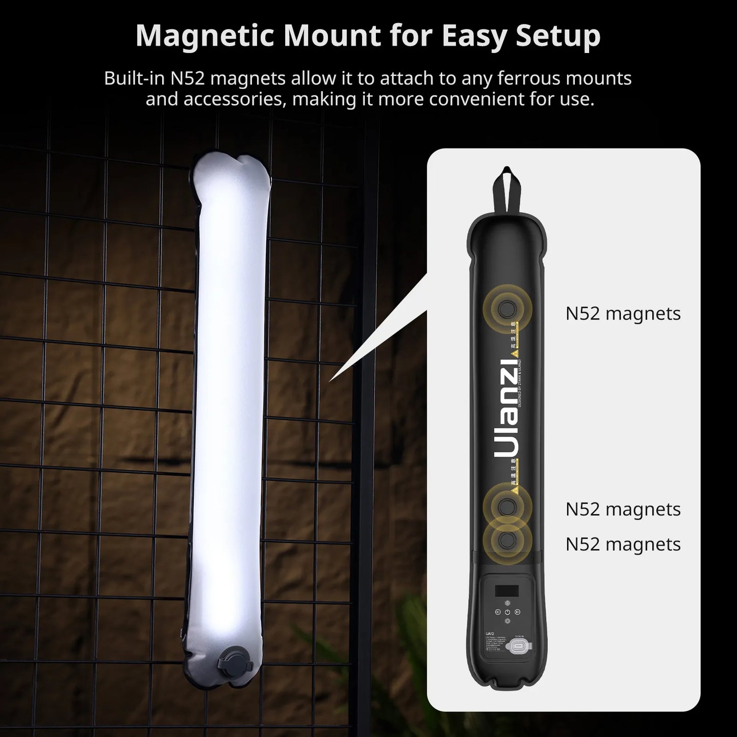 UA12 Portable Air Tube Light 12W