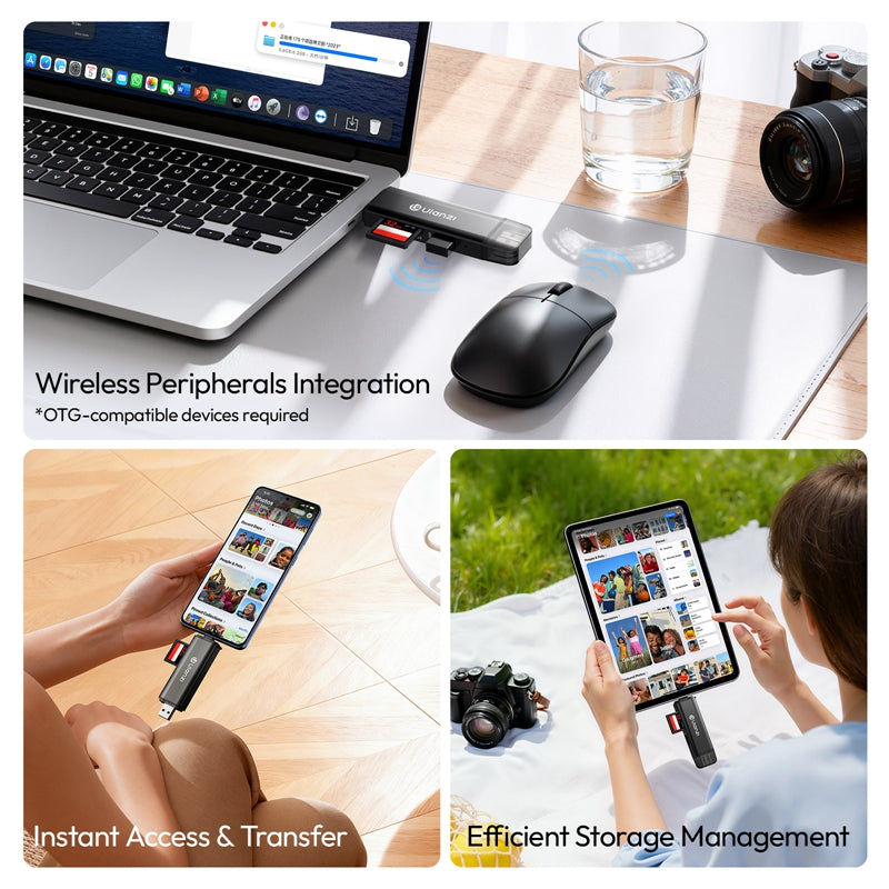 Ulanzi CR3 3-in-1 Card Reader 4.0