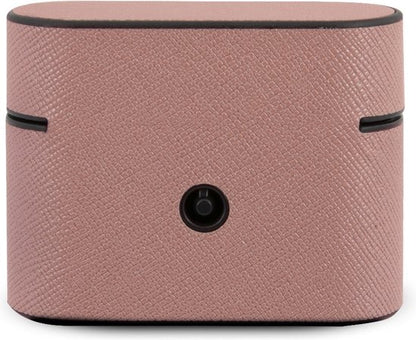 Guess Pu Saffiano Round Shape Case With Metal Logo For Airpods Pro 1st GEN