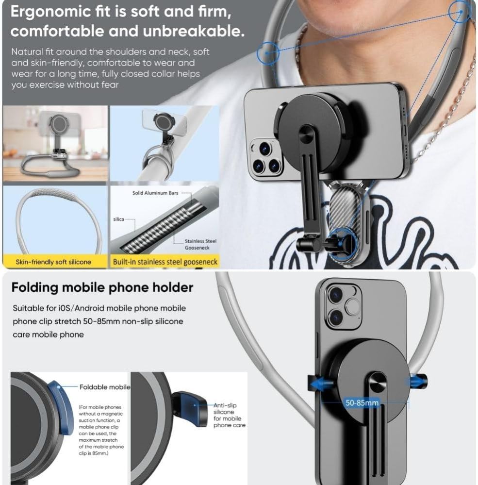 Neck Holder - SCS-NH001 Mobile Phone Neck Bracket