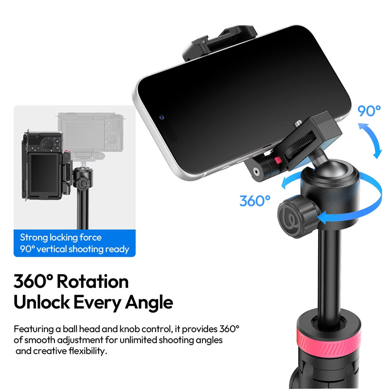 Ulanzi MT-44 B 2-in-1 Selfie Stick Tripod (1.49m)