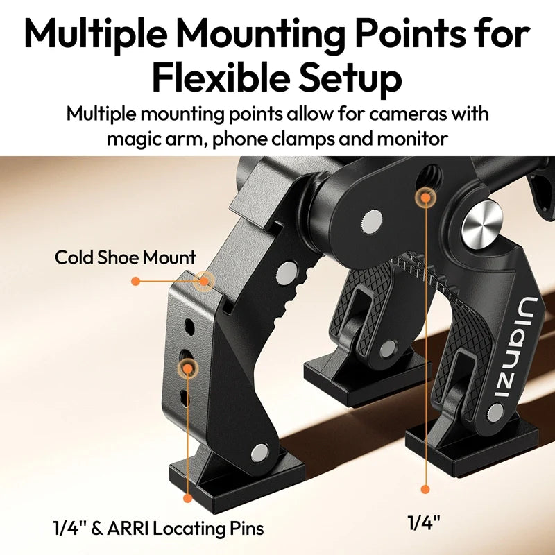 Ulanzi CO78 Magic Arm Kit(Super Clamp & Two-Section Magic Arm Kit)