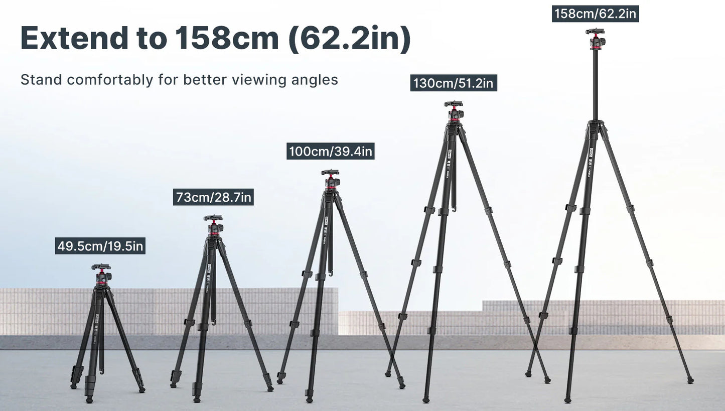 ULANZI OMBRA TRAVEL TRIPOD BLACK