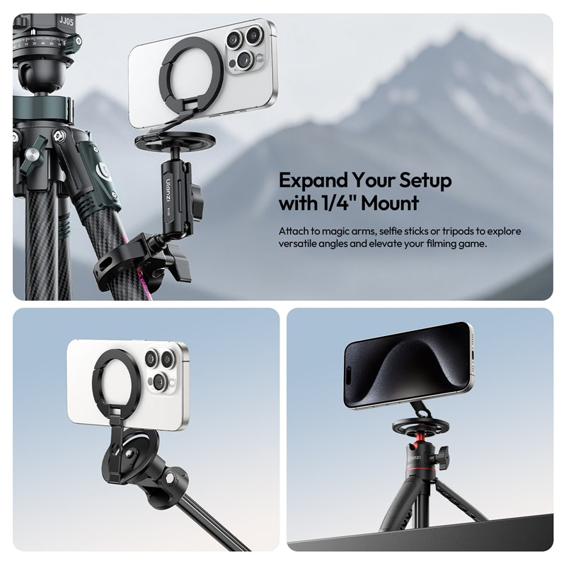 Ulanzi MA02 MagLock Dual Magnetic Phone Stand