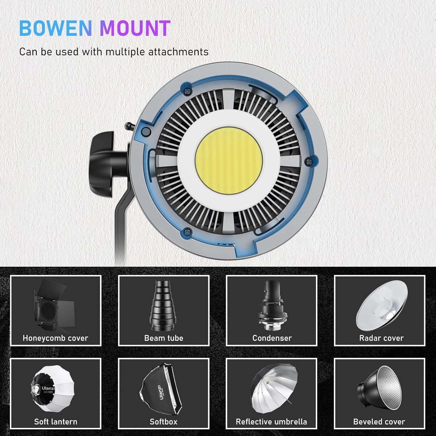 Ulanzi 120W RGB V-Mount COB Light