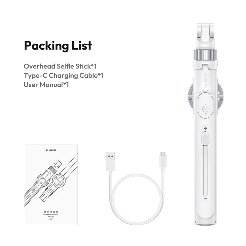Ulanzi TT88 Overhead Magsafe Selfie Stick Black  (NEW)