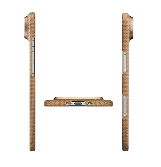 PITAKA Glints of Gold Ultra-Slim Case  for iPhone 17 Air (Golden Glint)