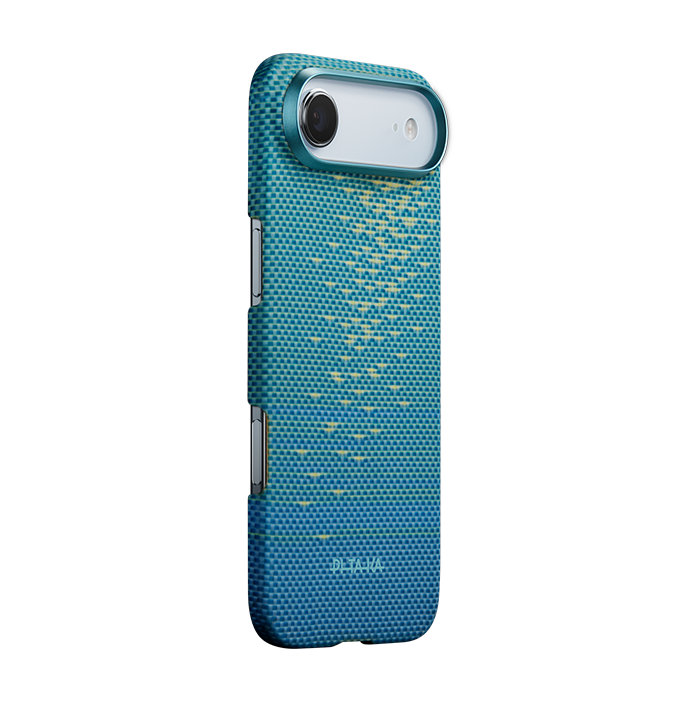 PITAKA Glints of Gold  Ultra-Slim Case  for iPhone 17 Air (Lucid Blue)