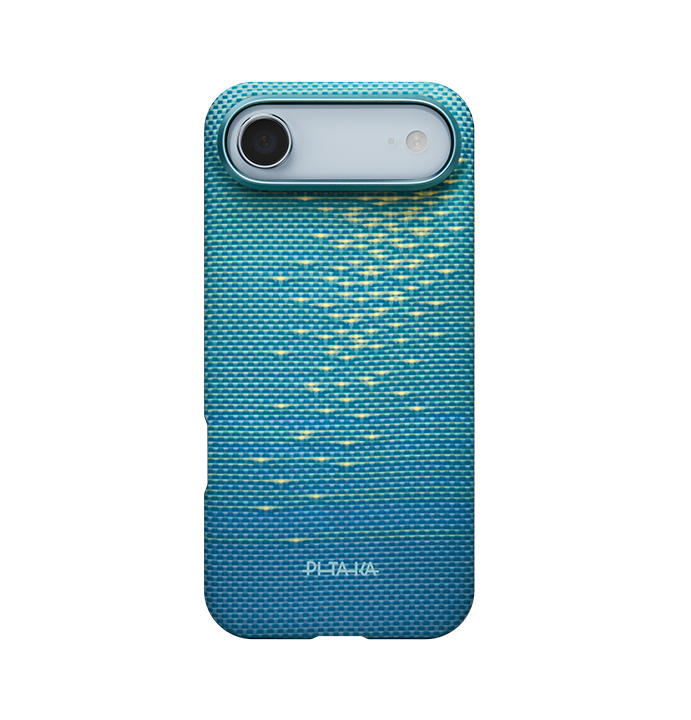 PITAKA Glints of Gold  Ultra-Slim Case  for iPhone 17 Air (Lucid Blue)