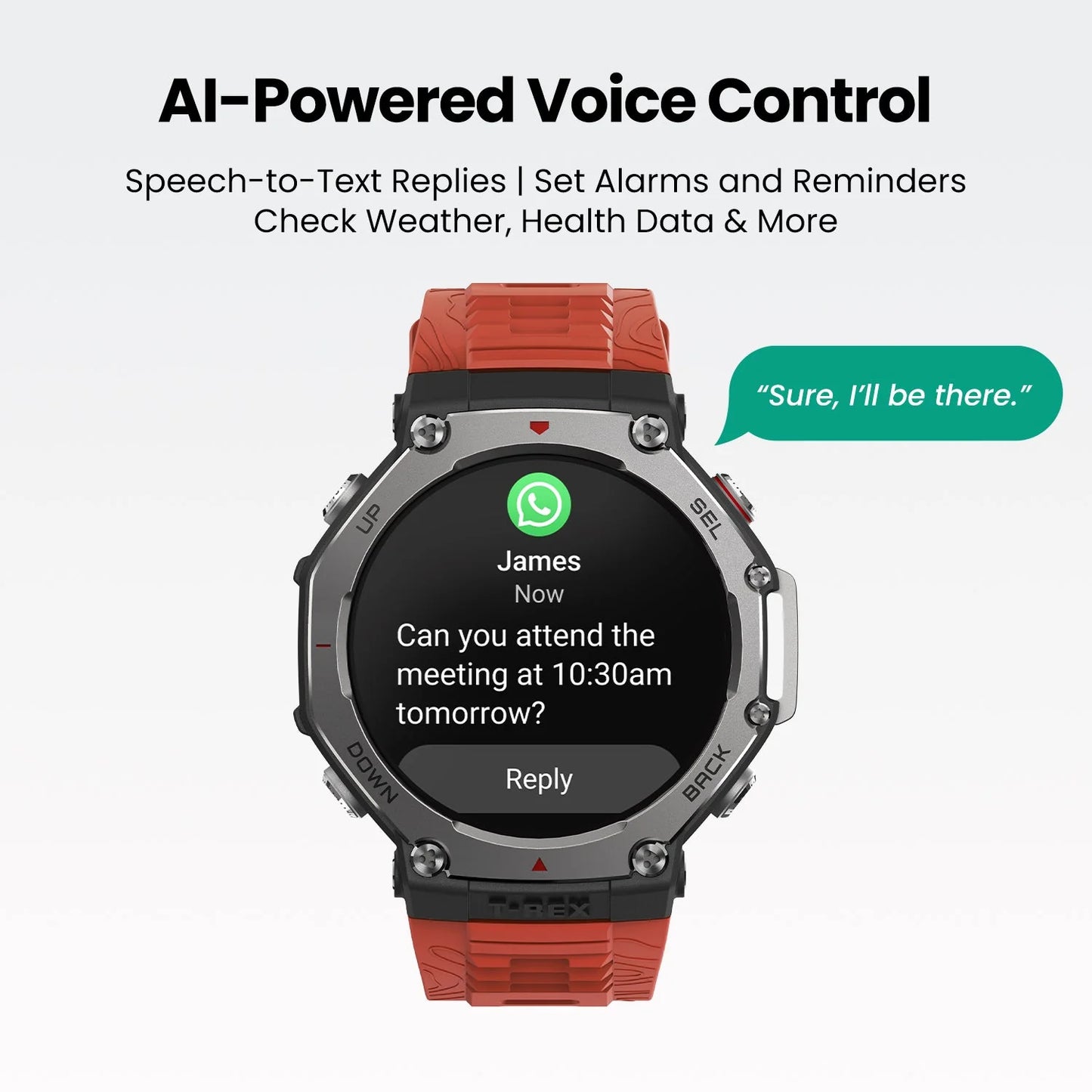 Amazfit T-Rex 3 Outdoor Smart Watch - Onyx
