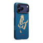 PITAKA Ink Horse Painting Edge Case for iPhone 17 Pro - Azure Green