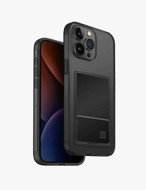 UNIQ HYBRID IPHONE 15 PRO (2023) غطاء معرف حاجز الهواء 