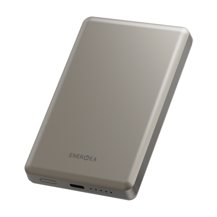 ENERGEA ALUPAC AIR,  10000MAH ULTRA LIGHT ALUMINIUM MAGSAFE COMPATIBLE POWER BANK