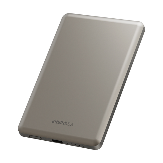 ENERGEA ALUPAC AIR,  5000MAH ULTRA LIGHT ALUMINIUM MAGSAFE COMPATIBLE POWER BANK
